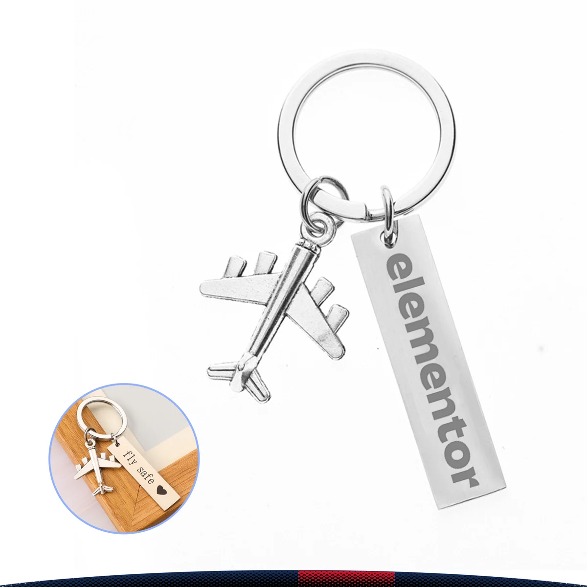 Fly Safe Keychain 1