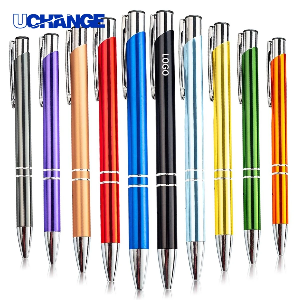 Colored Metal Ballpoint Pen for Office 1