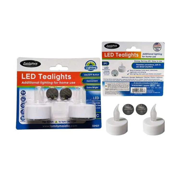 LED Tealight Candles - 2 Pack 1