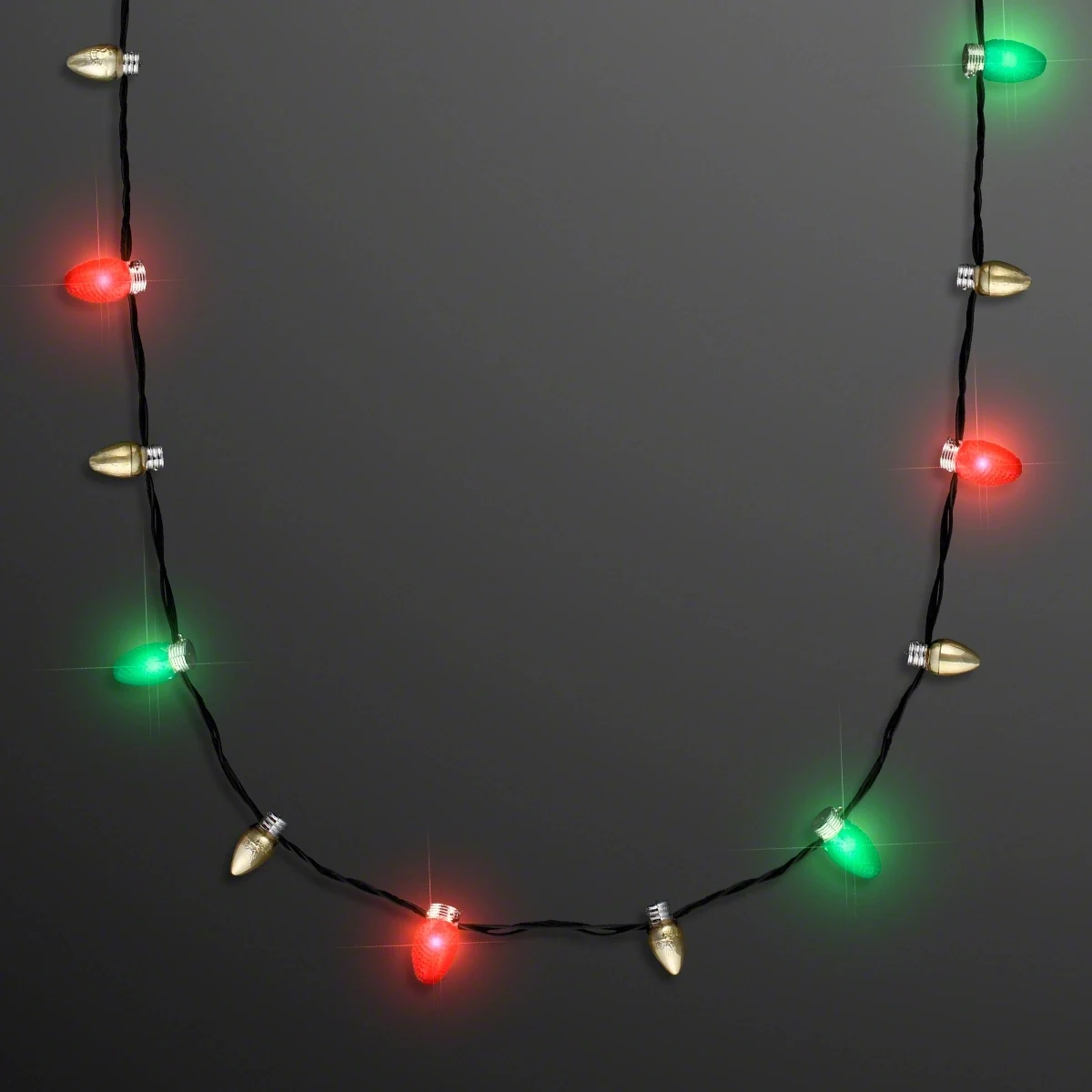 0.5" Mini Bulbs Light Necklace 1