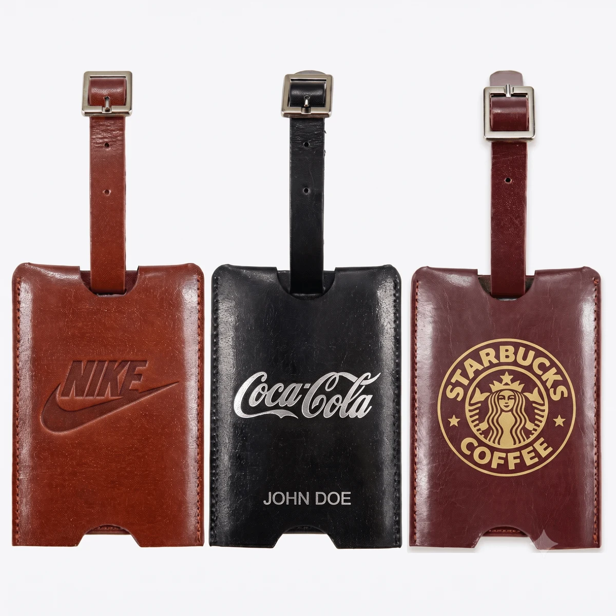 Atlantis Pro Bonded Leather Luggage Tag 1