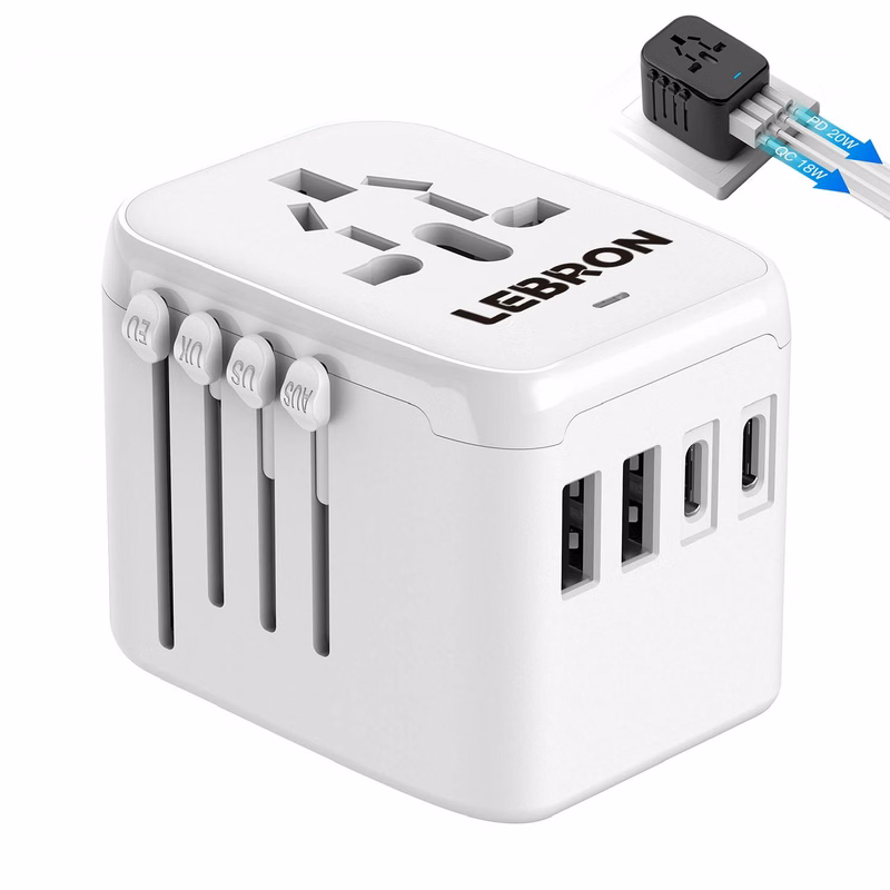 4 plugs Universal Travel Adapter