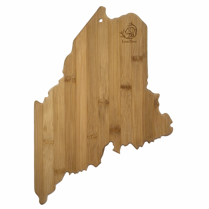 Maine State Cutting and Serving Board