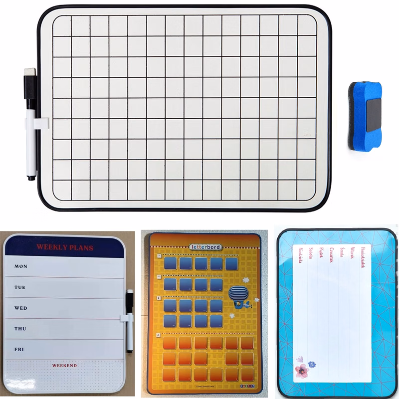Dry Erase Board With Black Frame