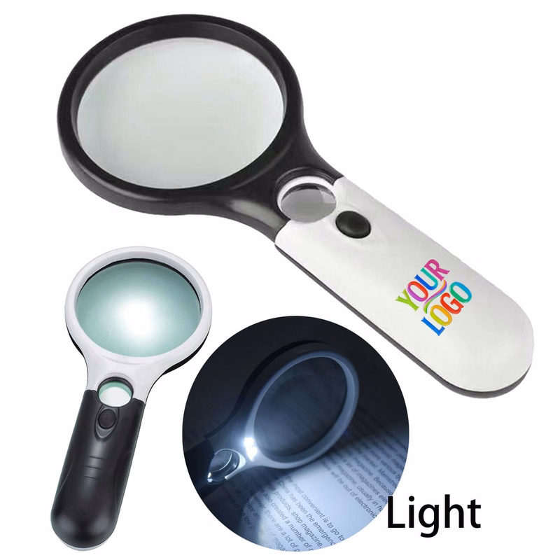 Dual Magnification LED Lighted Magnifying Glass