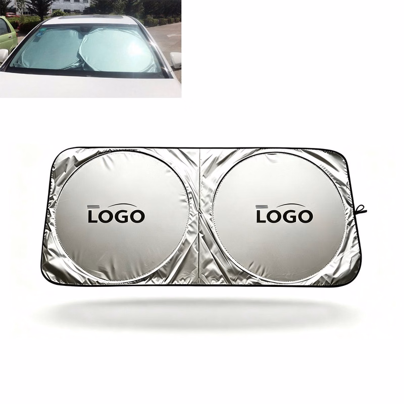 Foldable Car Windshield Sun Shade for Heat and UV Protection