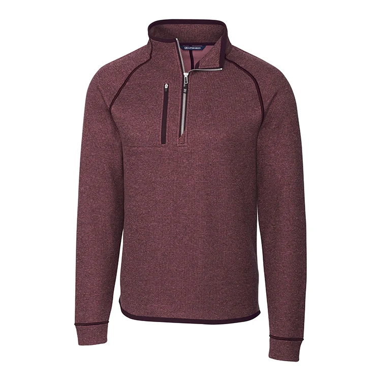 Cutter & Buck Mainsail Sweater-Knit Half-Zip Pullover Jacket 1