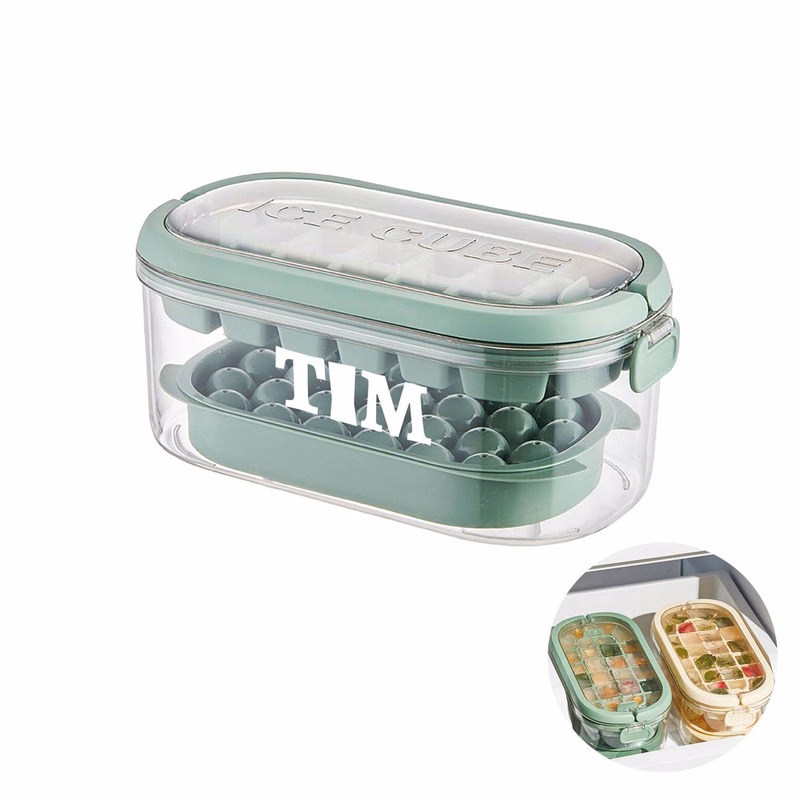 Silicon Press Type Double-Layer Ice Mold Box