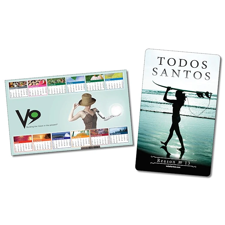 UV-Coated (1S) Plastic Card - 5.25x8.5 - 10 pt. 1