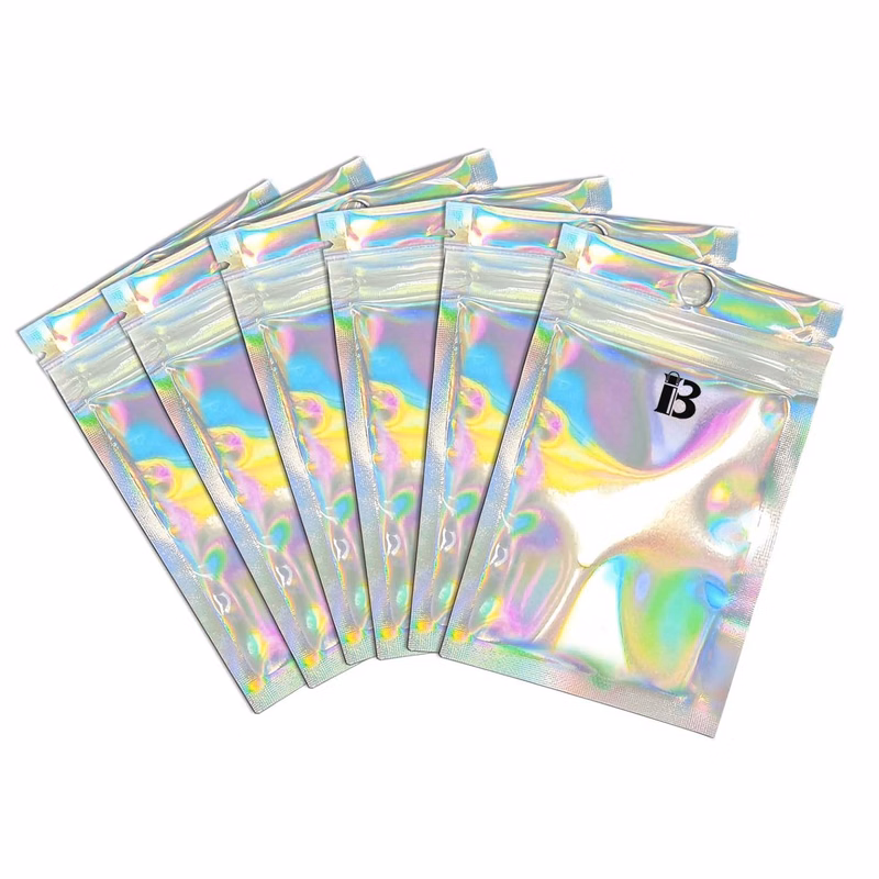 Odor-Proof Resealable Foil Pouch Mylar Sample Bag