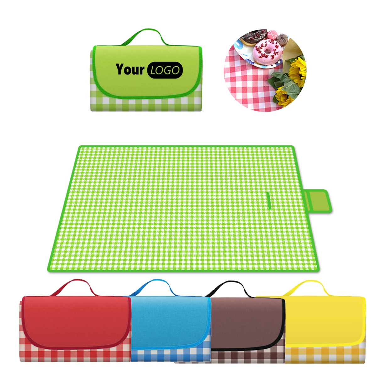 Foldable Large Picnic Blanket MOQ 50 1
