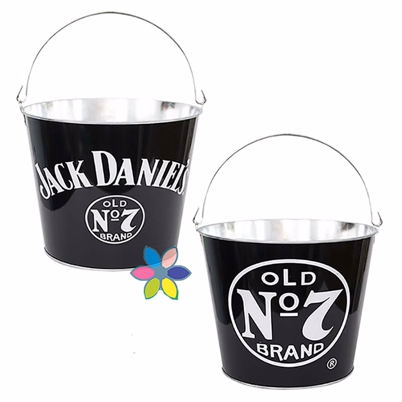 5 Quart Galvanized Pail w/ Full Color Decal
