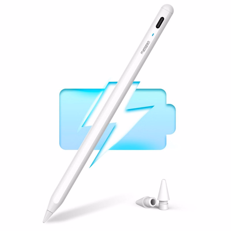 Pad Pencil 2X Faster Charge Tilt Sensitivity Palm Rejection Stylus Pen Active Pencil Compatible