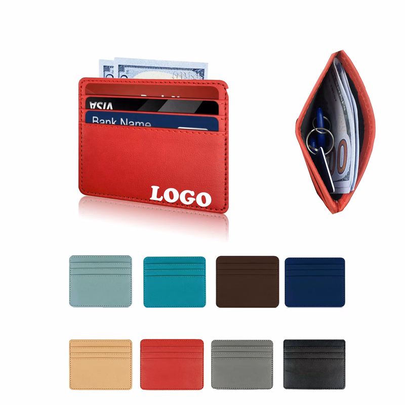 MOQ 5 pcs Slim Credit Card Holder
