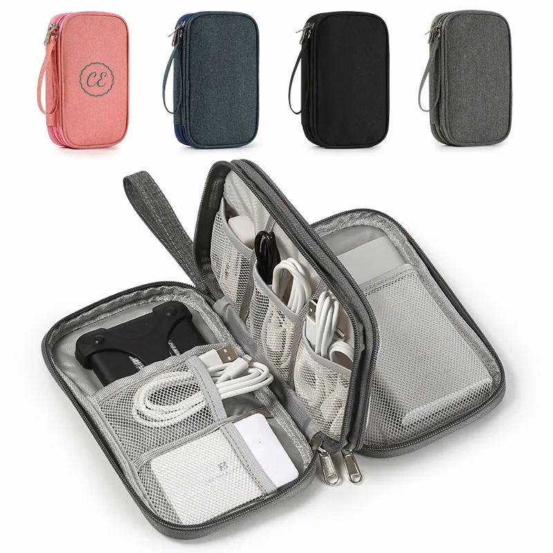 Electronics Organizer Travel Cable Bag