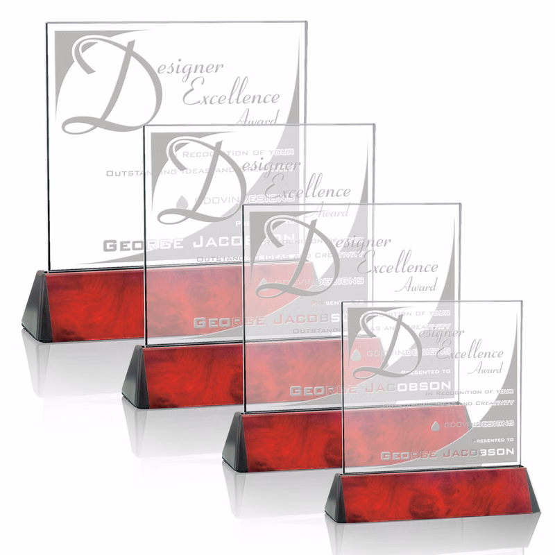 Sierra Square Award - Burlwood