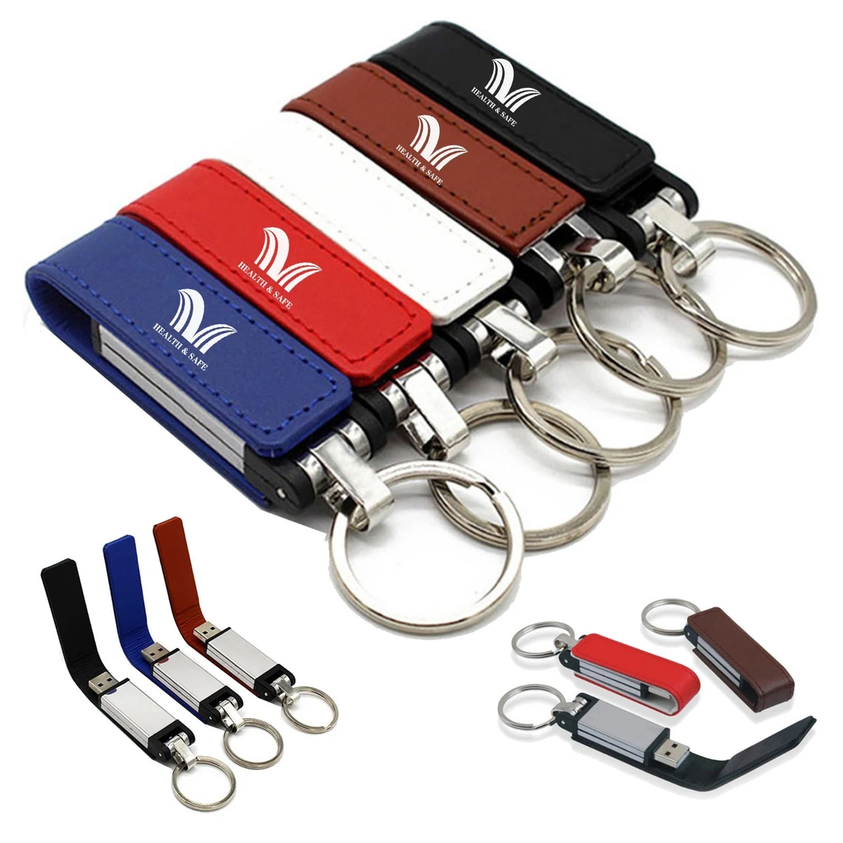16GB PU Leather USB Flash Drive 1