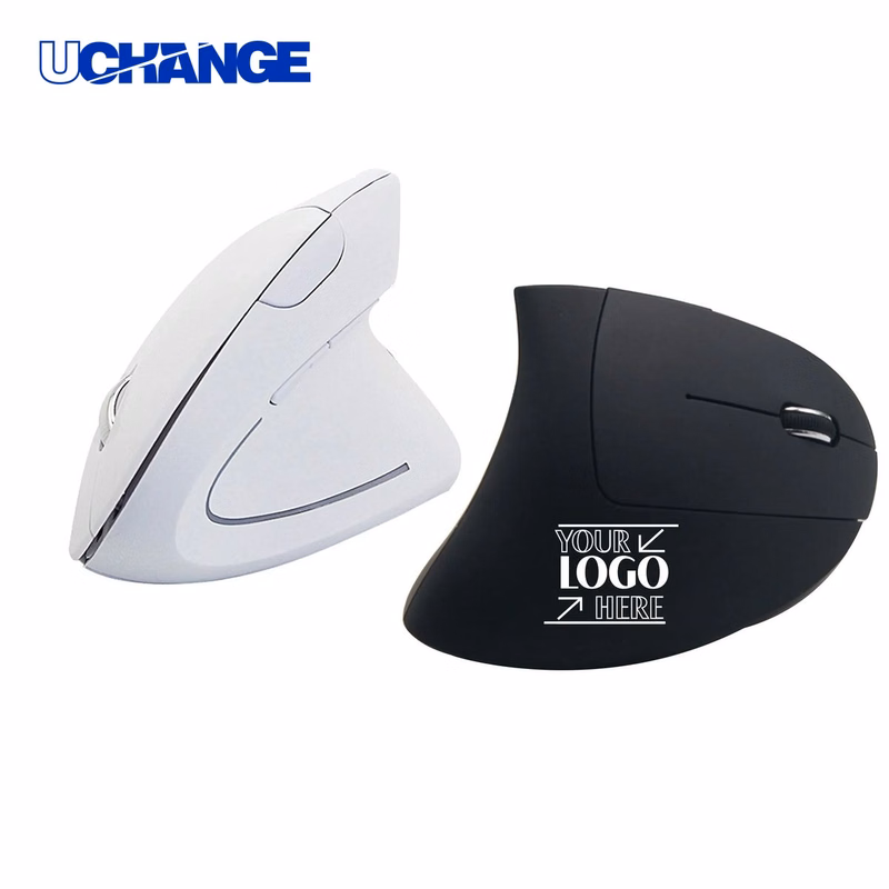 Ergonomic Vertical Wireless Mouse Device for Health