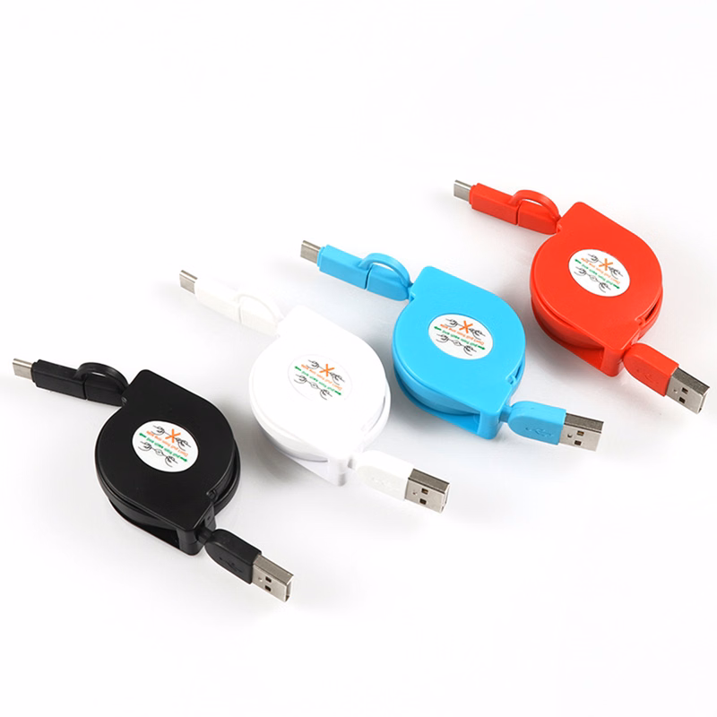4 in 1 Retractable Charging Cable