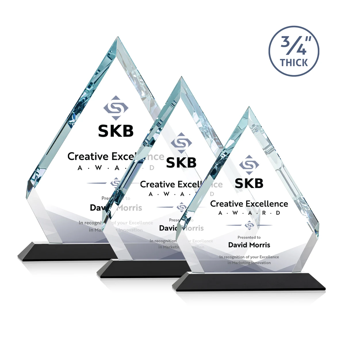 Apex VividPrint™ Award - Black 1