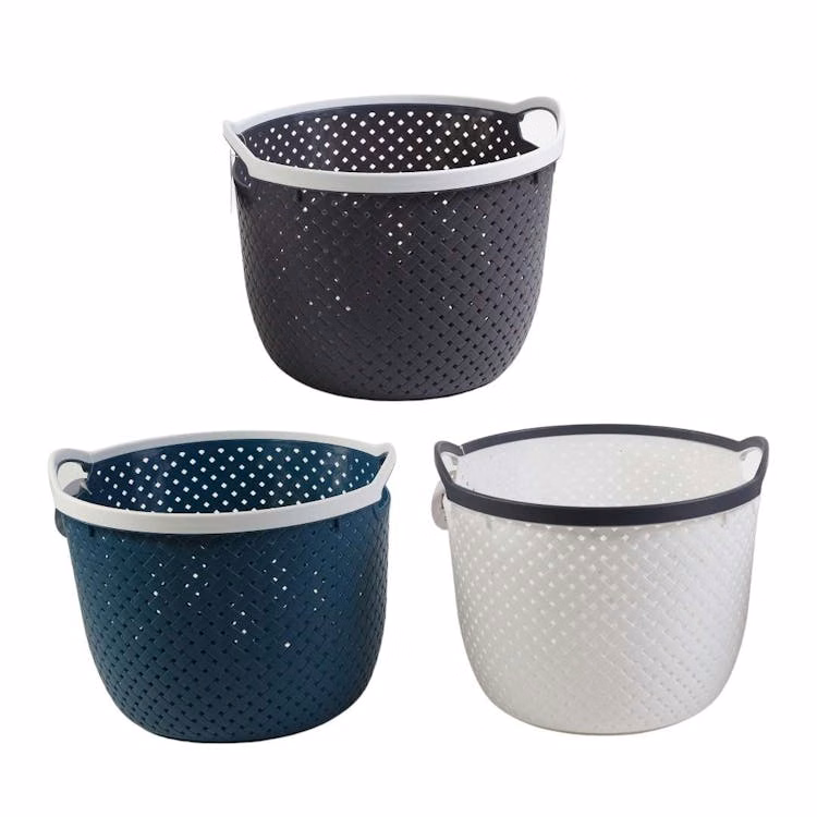 Round Storage Bins - Assorted Colors