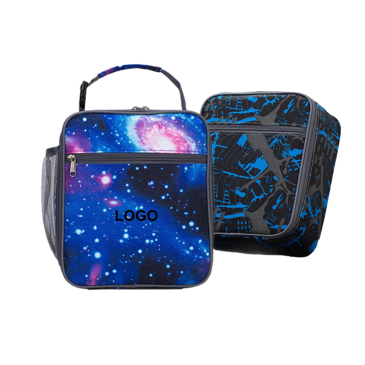 Printed Lunch Bag for Boys (direct import) 1