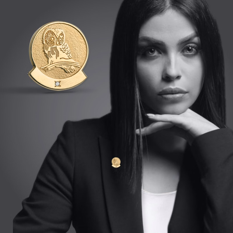 10 Karat Gold Lapel Pin (Up to 0.5 in)