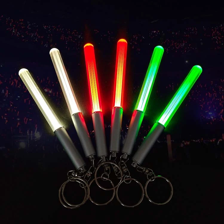 Acrylic LED Lightsaber Keychain 1