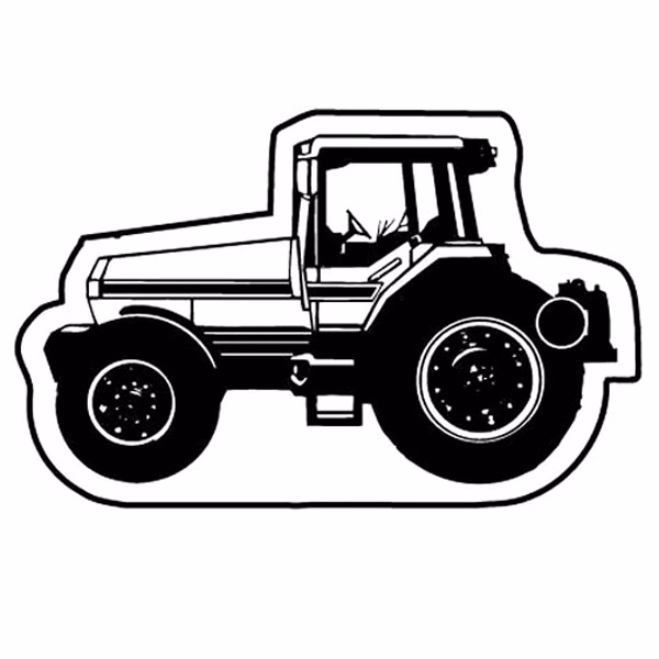 Tractor 4 Key Tag - Spot Color
