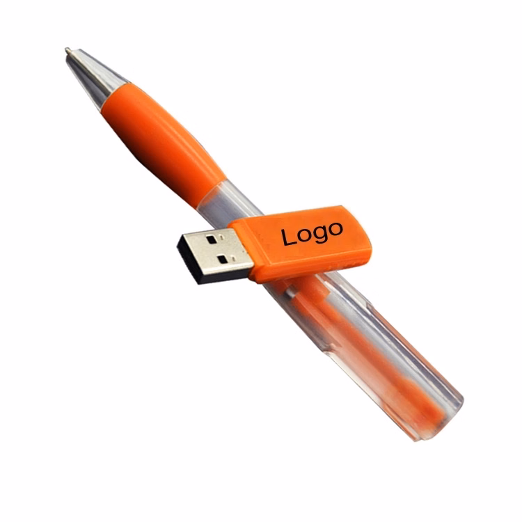 Plastic Pen With USB Drive
