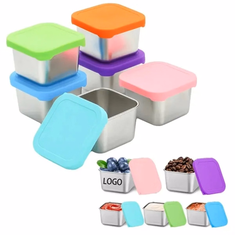 Stainless Steel Food Storage Box
