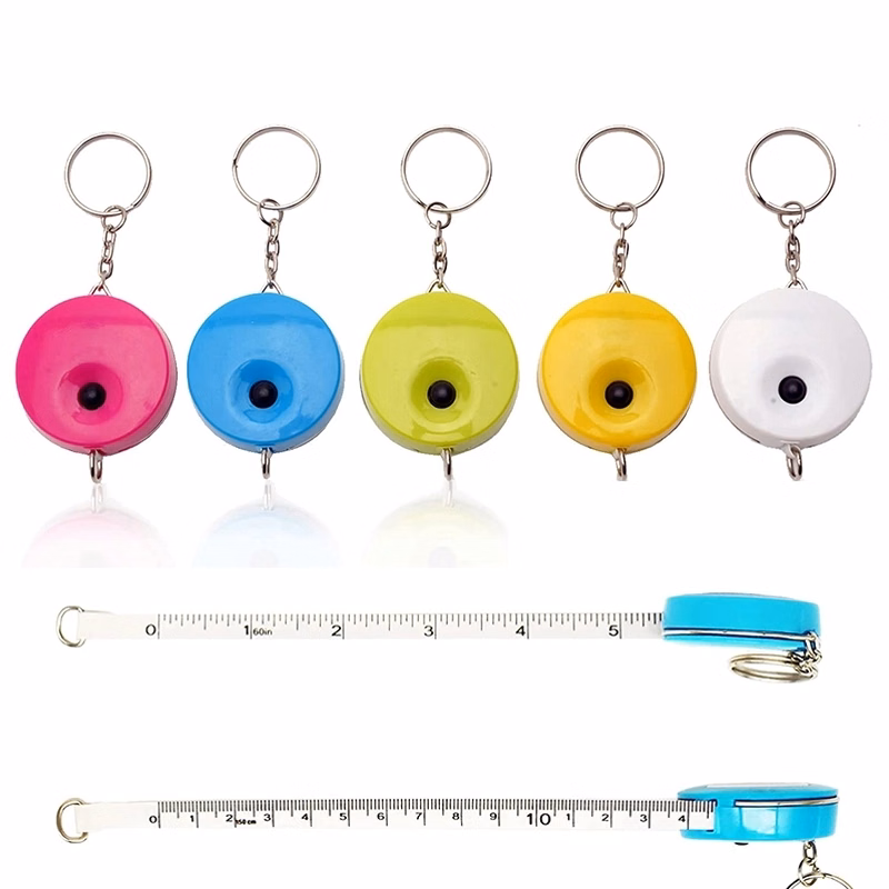 60 Inch Retractable Measuring Tape Keychanin