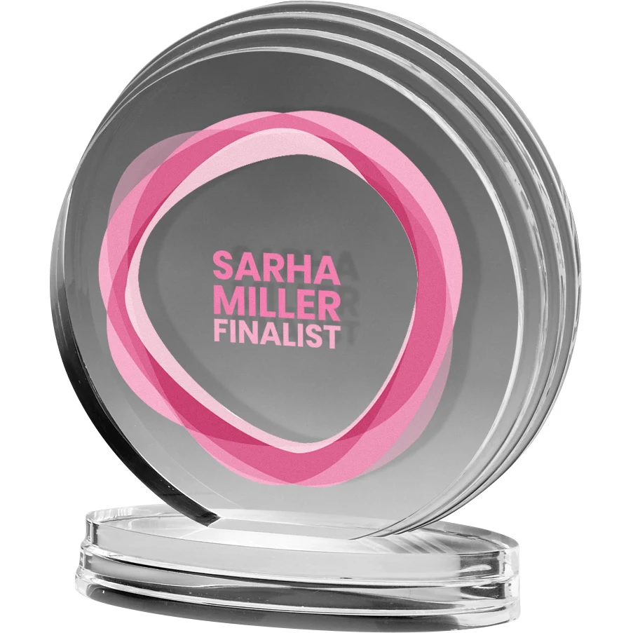 Small Circle Legend Award (5 1/4"x 5 3/4"x 3/4") Full Colour PhotoImage 1