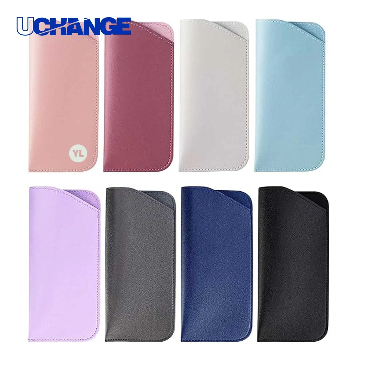 Eyewear Travel Leather Eyeglass Case Pouch Organizer 1