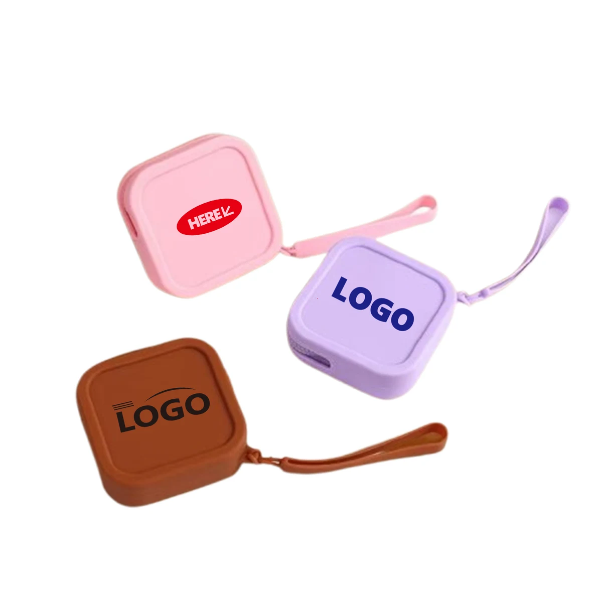 Silicone small square bag 1