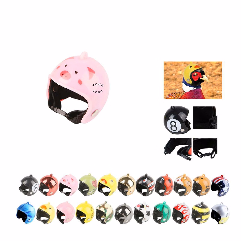 Protective Mini Helmet for Chickens and Small Birds