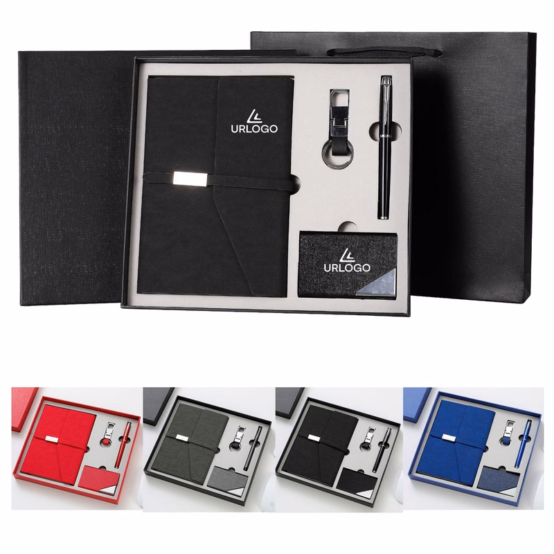 Notebook Pen Keychain Set