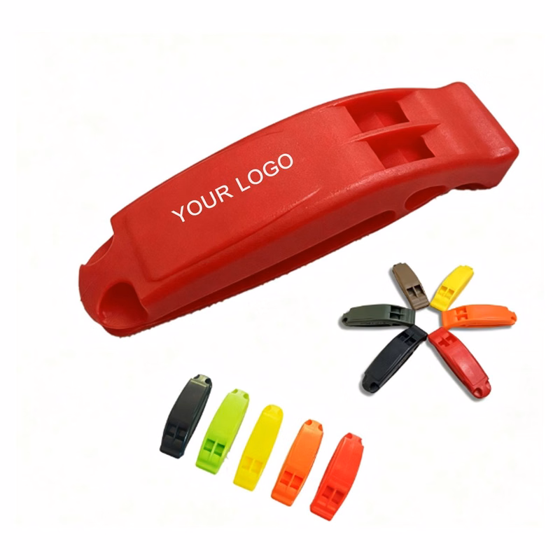 Outdoor First Aid Survival Dual-Frequency Whistle