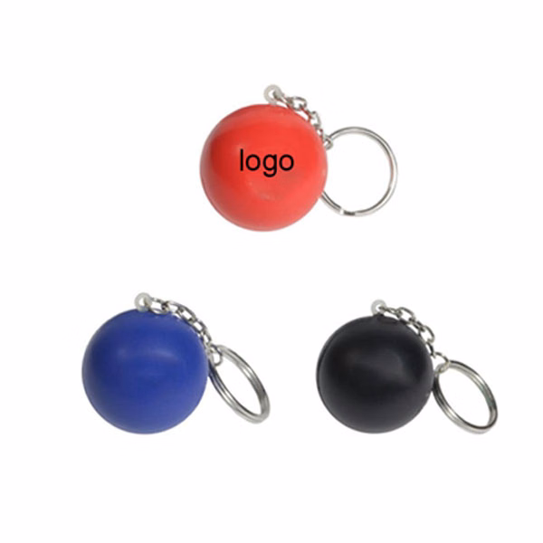 1.5 Inches Stress Ball Key Chain