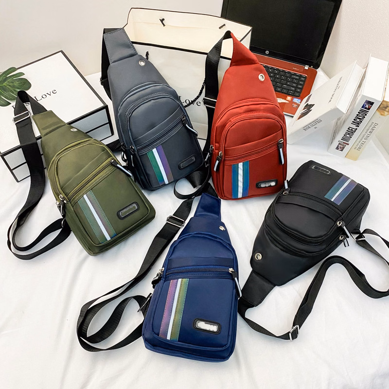 Multifunctional High-Capacity Men's Shoulder Cross Body Bag