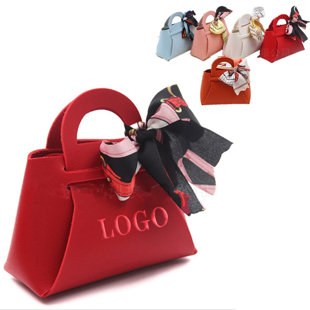 Mini Leather Treat Bag Candy Gift Bag 1