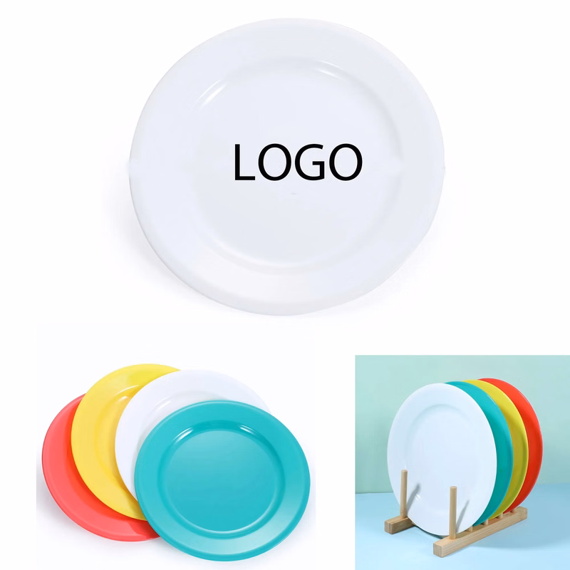 Round Outdoor Plastic Picnic Plate