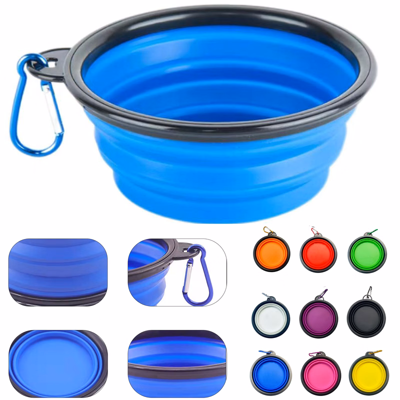 Folding Silicone Dog Bowl