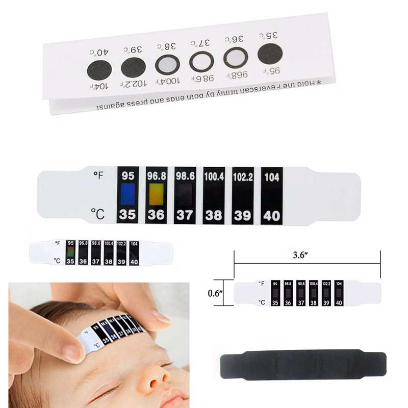 Disposable Forehead Thermometer Strips