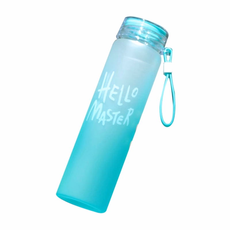 16 oz. Glass Water Bottles With Carrying Strap