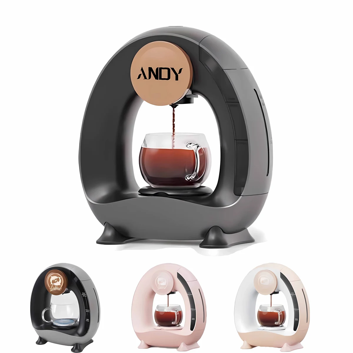 Kitchen Office Automatic Mini Drip Coffee Brewer 1