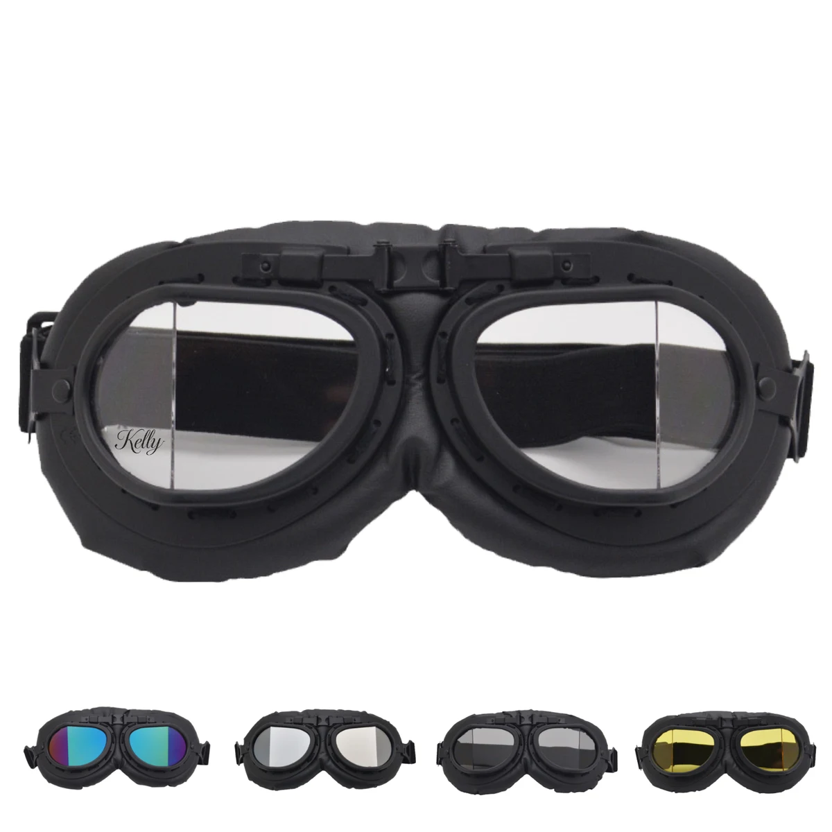 ABS Sandproof Impact-Resistant Motorcycle Goggles 1