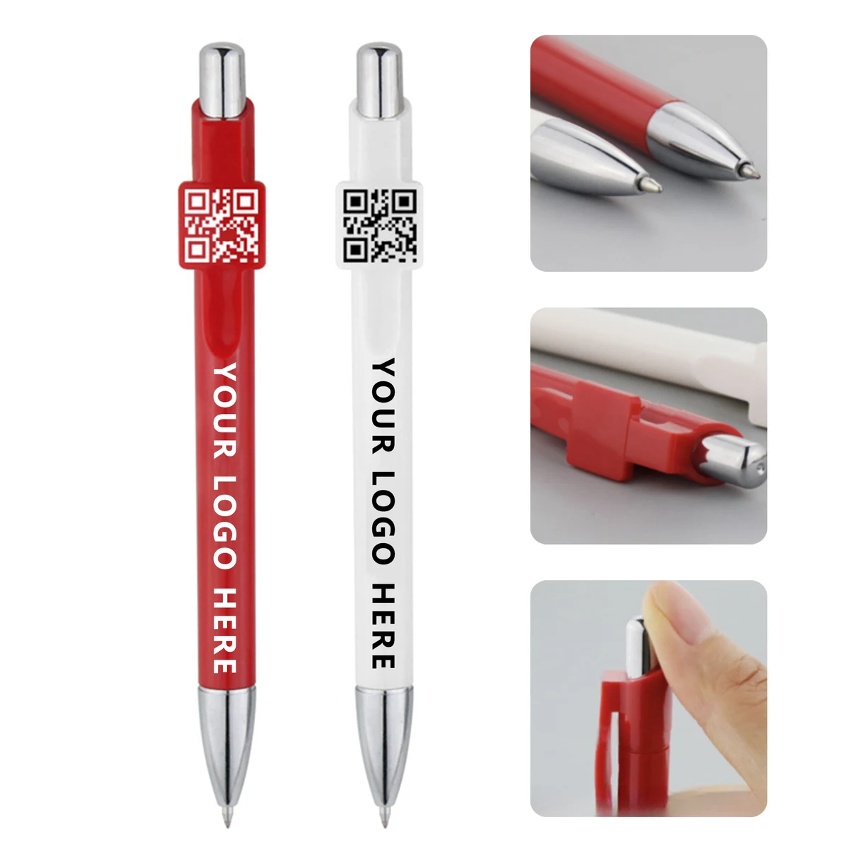 Personalized QR Code Press Gel Pen 1