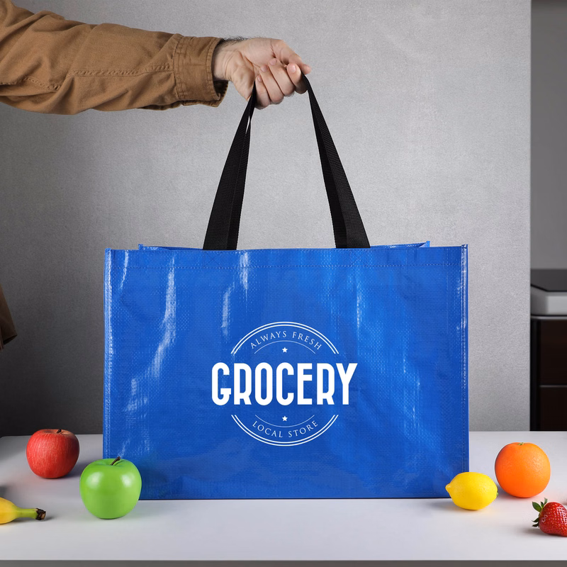 Epic Oversized Laminated Shopping Tote