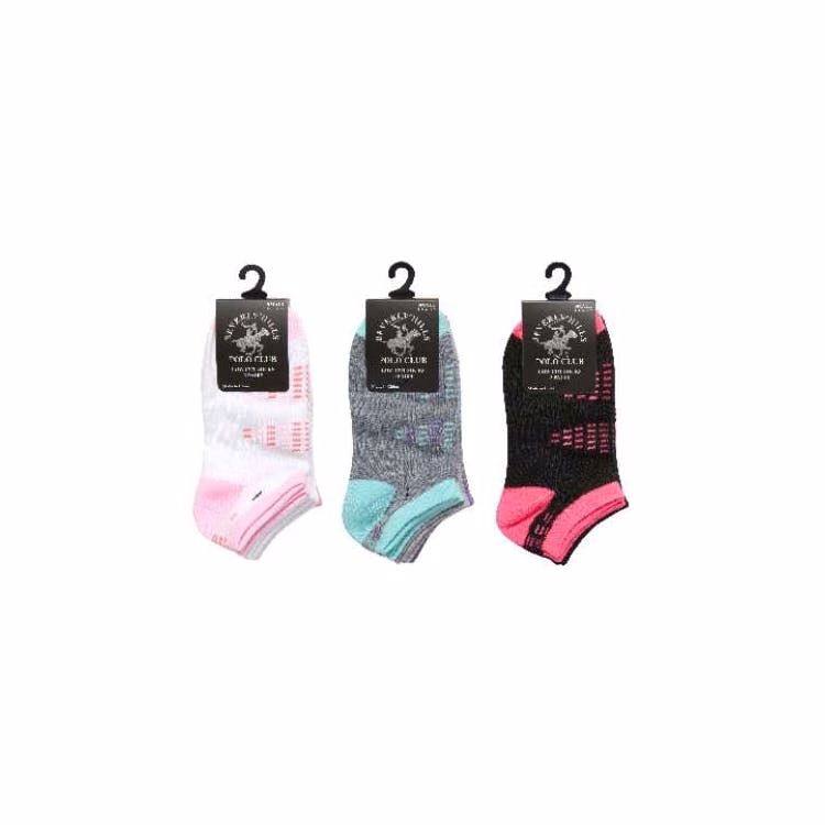 3PK Fashion Assorted Low Cut Socks